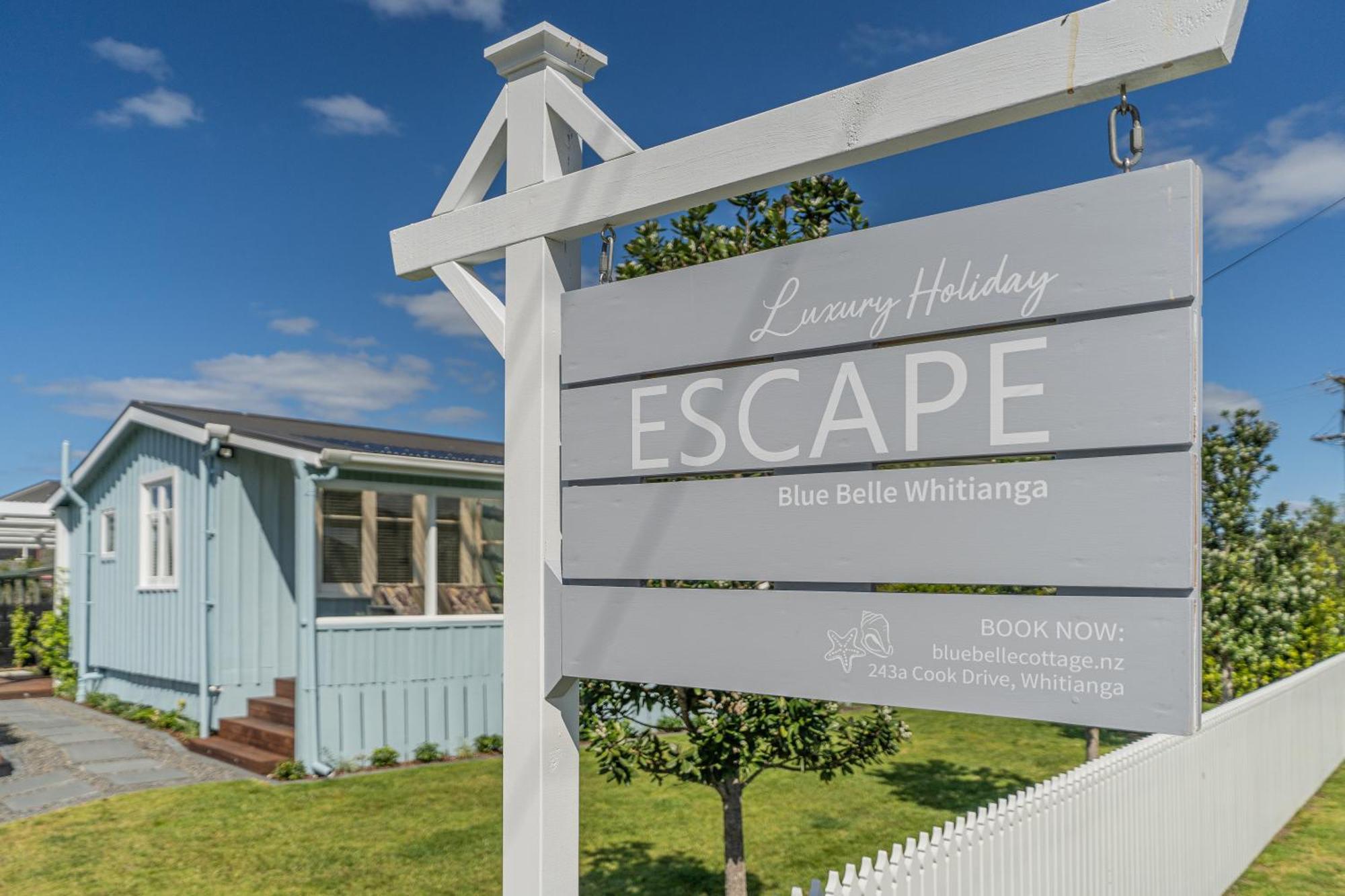Blue Belle Cottage Уитианга Екстериор снимка